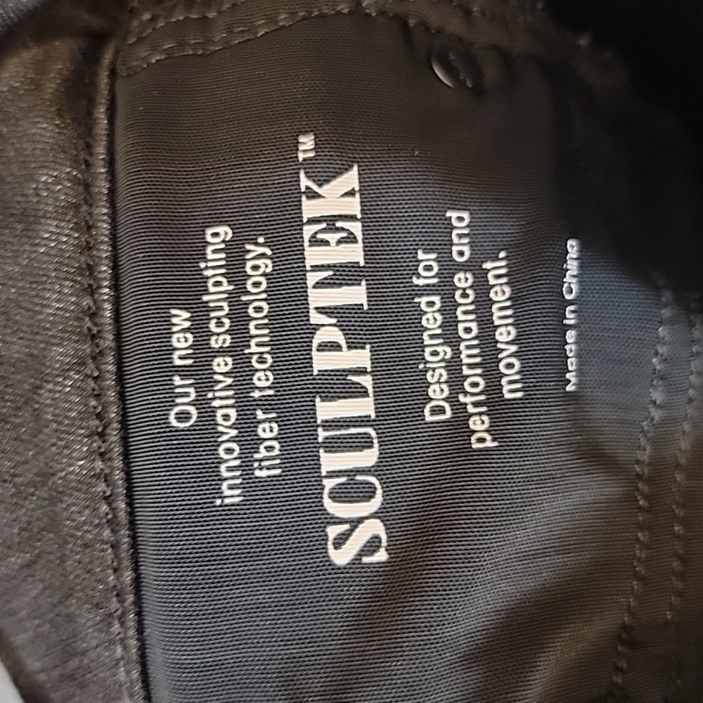 Athleta Sculptek Skinny Zipper Ankle Jeans Size 4 - Picture 6 of 6